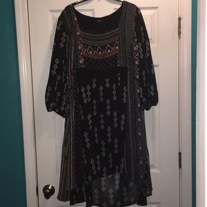 EUC Sami & Jo lined high low dress.